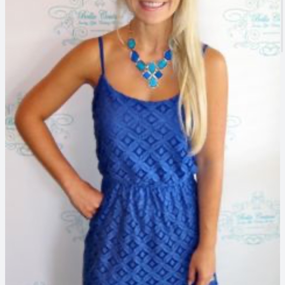 Madewell Blue Mini Dress
